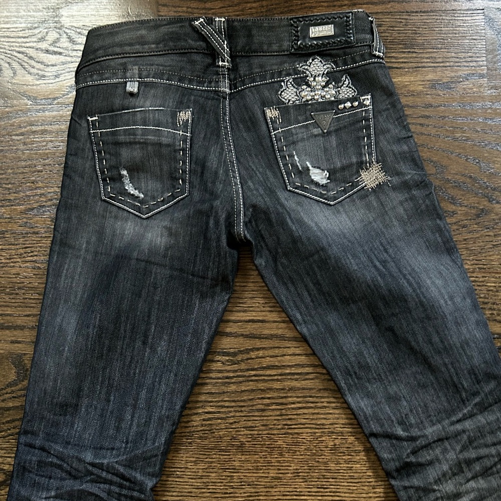 Vintage low rise guess jeans